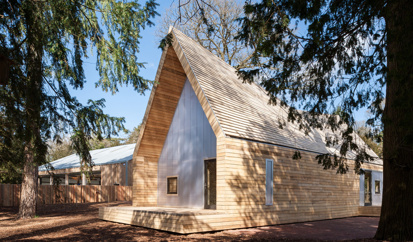 Wolfson Tree Management Centre by Invisible Studio
